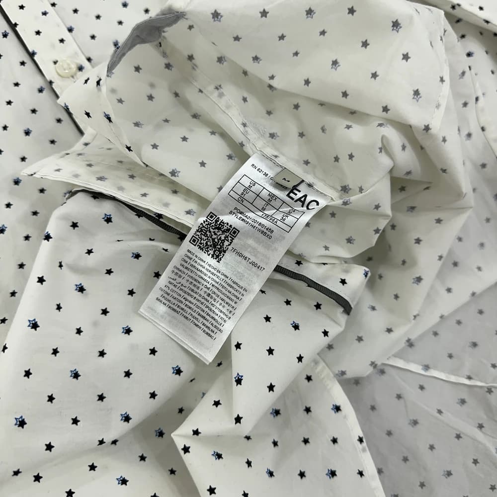 پیراهن مردانه اورجینال GUESS مدل Venice سایز S — تصویر ۶