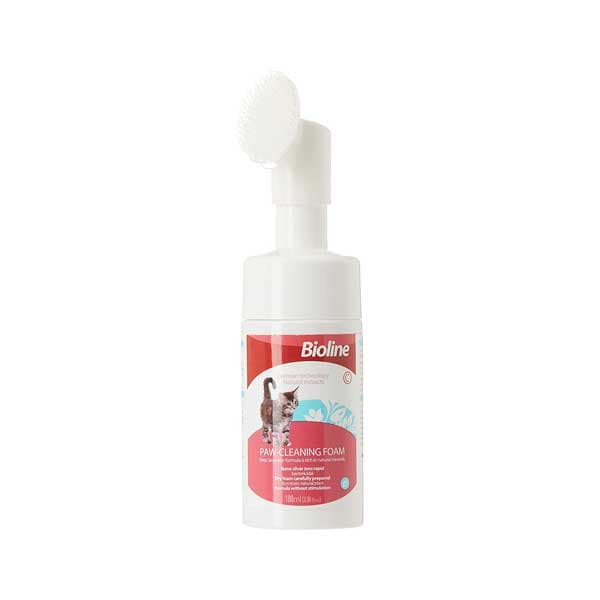 فوم تمیز کننده پنجه گربه 100 میلی لیتری بایولاین (Bioline)