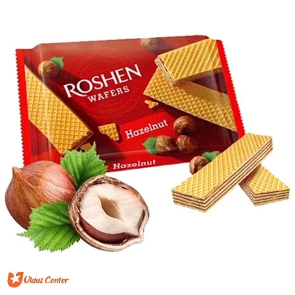 ویفر کرم دار فندقی روشن 72 گرم