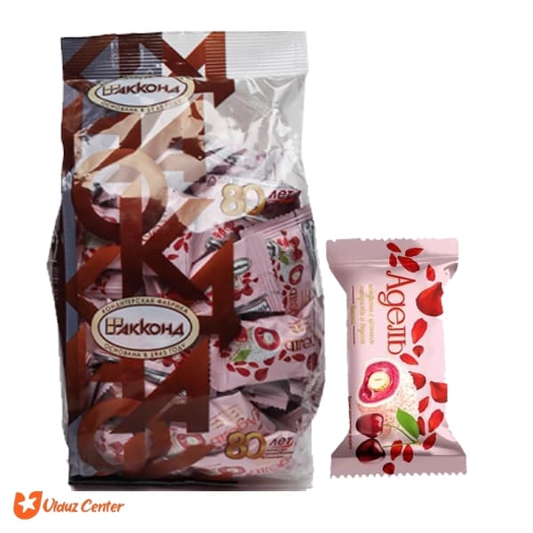 ویفر روسی آکوند مدل Agejib با طعم آلبالو 500 گرم