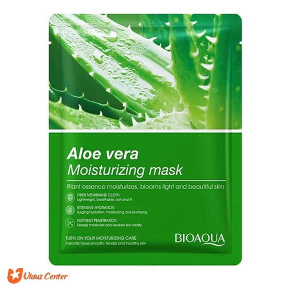ماسک ورقه ای Bioaqua عصاره آلوئه ورا
