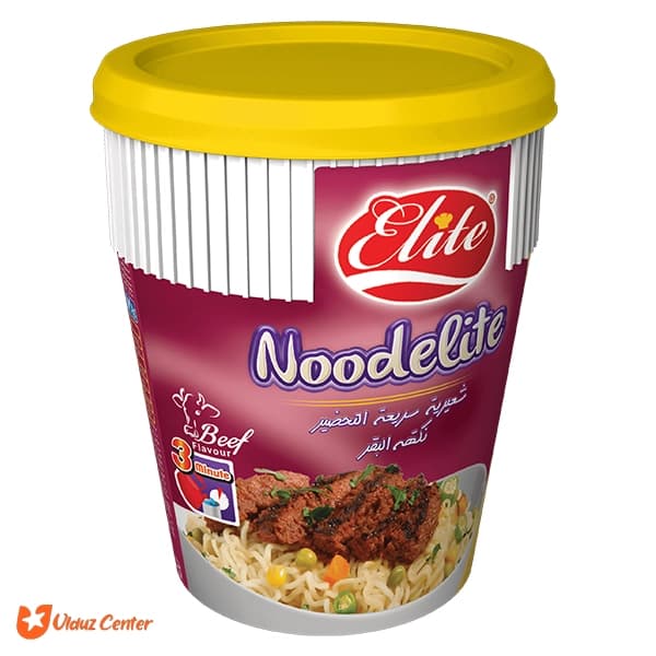 نودالیت لیوانی با طعم گوشت 65 گرمی