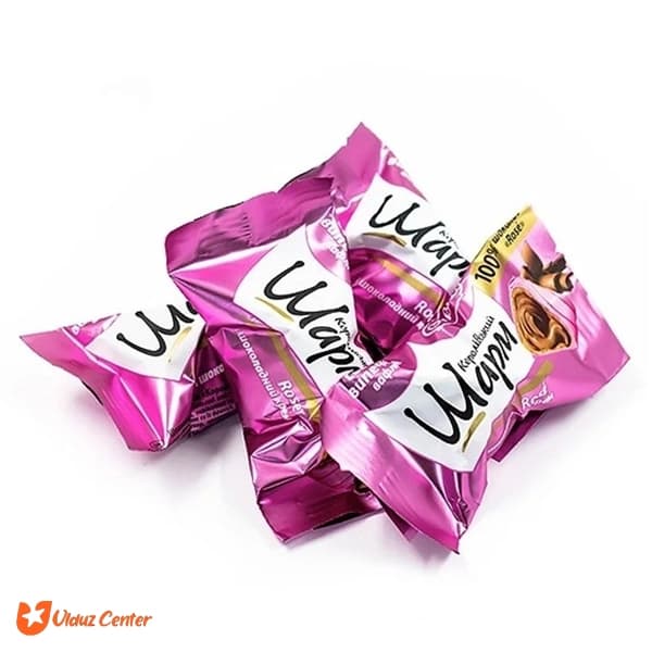 شکلات با مغز گل رز و شکلات ABK Wapm وزن 500 گرم
