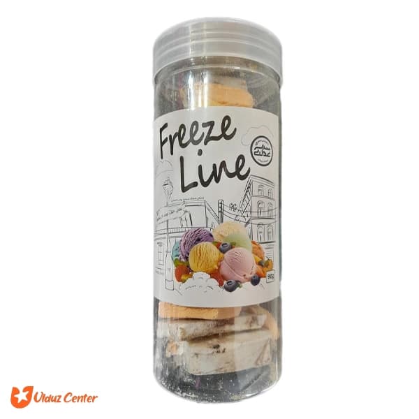بستنی خشک میوه ای Freeze Line حجم 90 گرم