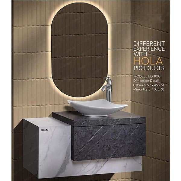 روشویی کابینتی هلا مدل HD1003