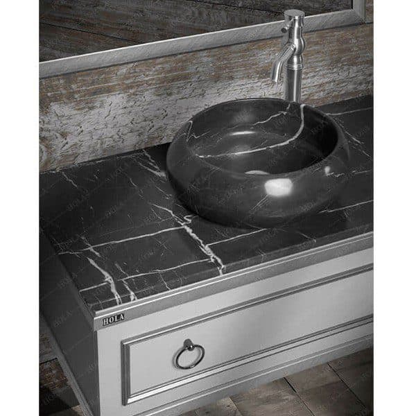 روشویی کابینتی هلا مدل H900 طوسی — تصویر ۲