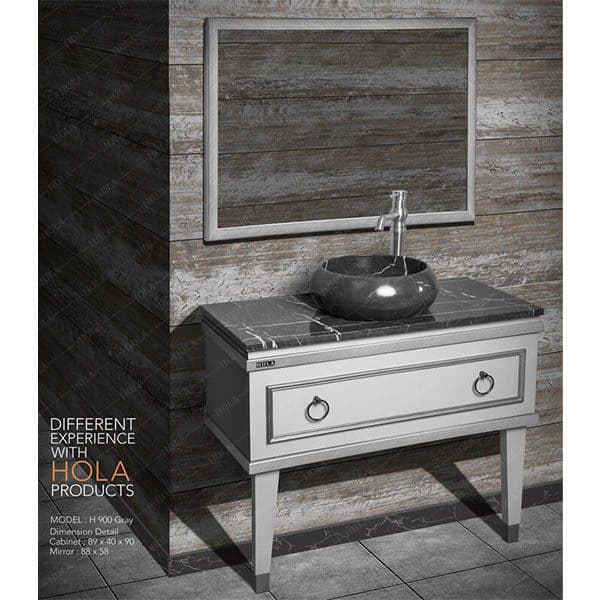 روشویی کابینتی هلا مدل H900 طوسی