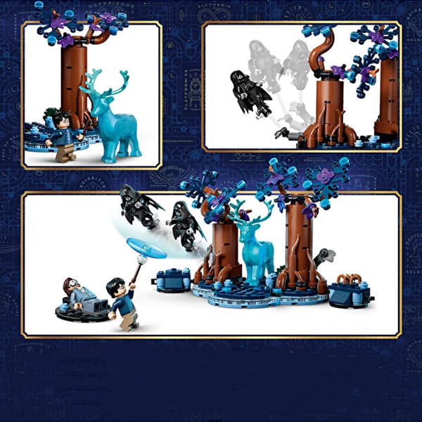 لگو سری هری پاتر مدل Forbidden Forest: Expecto Patronum کد 76475 — تصویر ۴