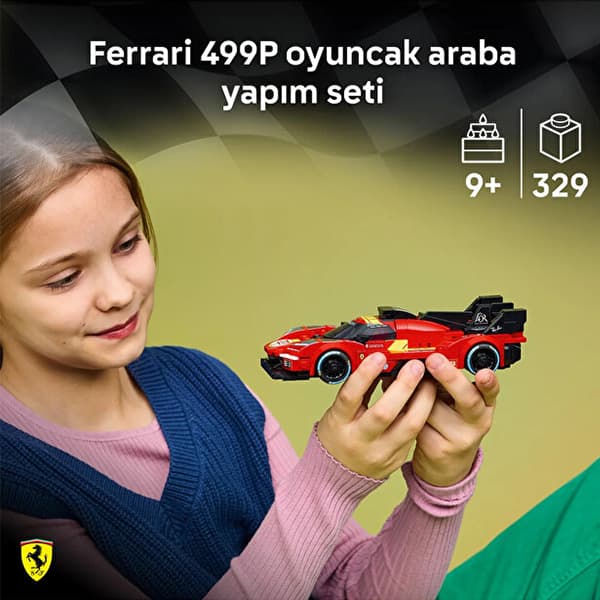لگو سری اسپید چمپیونز مدل Ferrari 499P کد 77261 — تصویر ۵