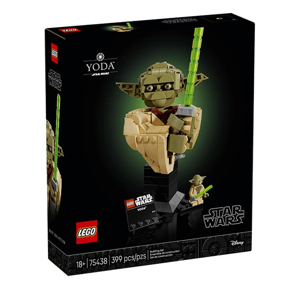 لگو سری استار وارز مدل Yoda Bust کد 75438 — تصویر ۲