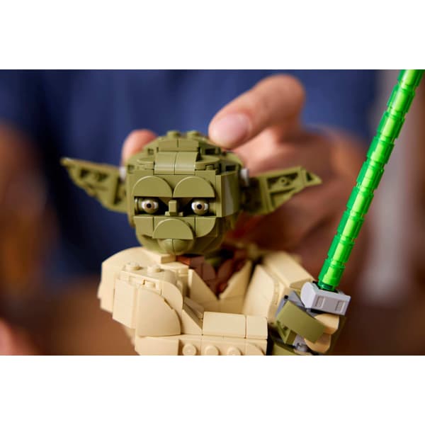 لگو سری استار وارز مدل Yoda Bust کد 75438 — تصویر ۸