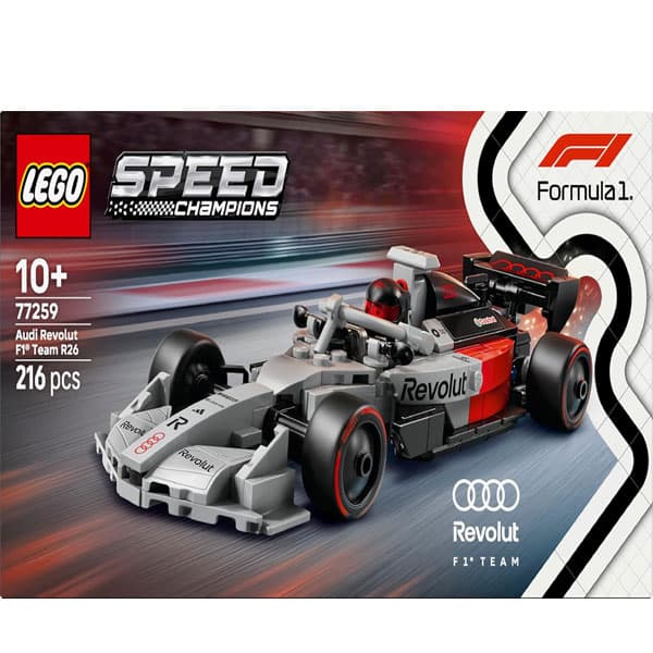 لگو سری اسپید مدل Audi Revolut F1® Team R26 Rennwagen کد 77259 — تصویر ۲