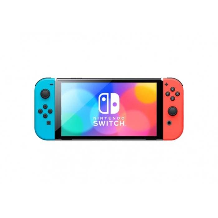 کنسول بازی Nintendo Switch OLED آبی قرمز (کارکرده) — تصویر ۳