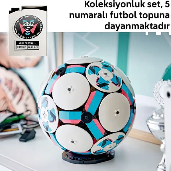 لگو سری ادیشنز مدل Football Ball کد 43019 — تصویر ۷