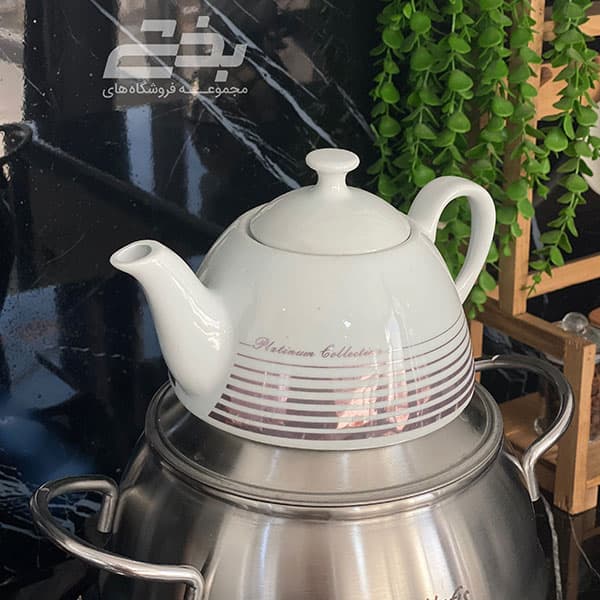 کتری قوری شیردار مدل رویال — تصویر ۷