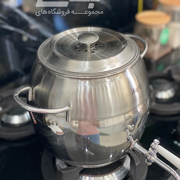 کتری قوری شیردار مدل رویال — تصویر ۶