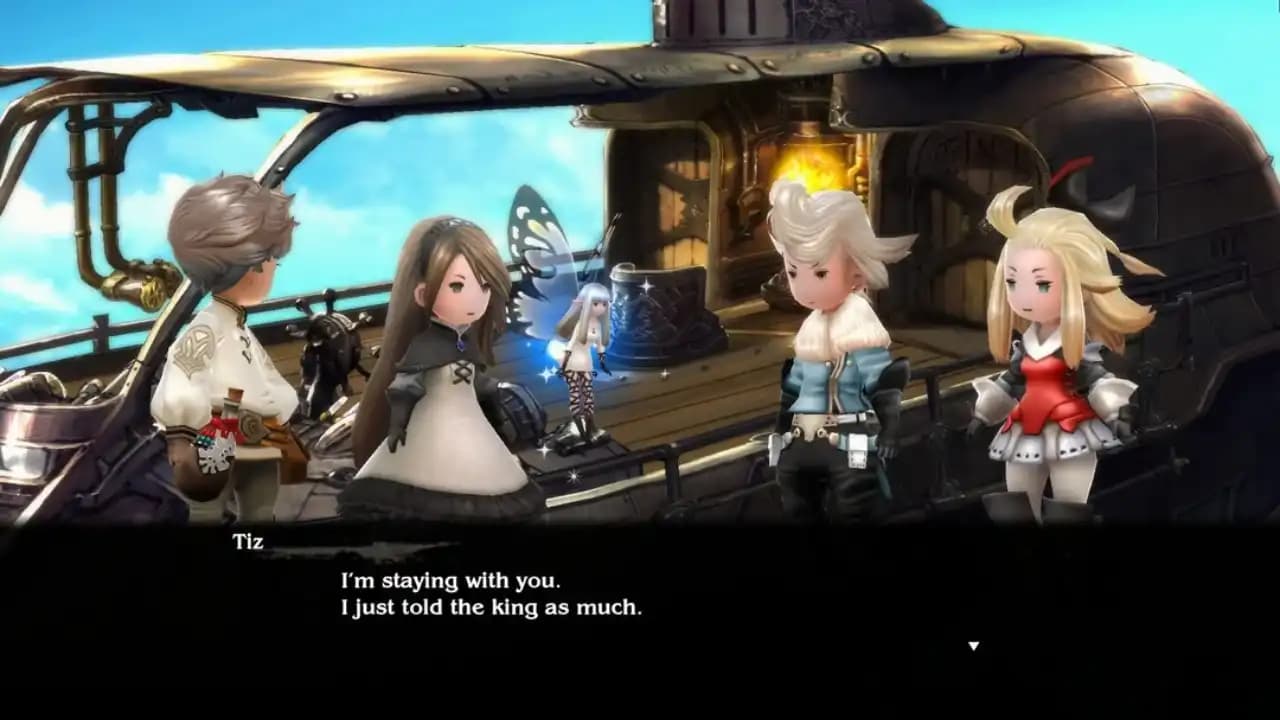 بازی Bravely Default: Flying Fairy HD Remaster برای نینتندو سوییچ ۲ — تصویر ۲
