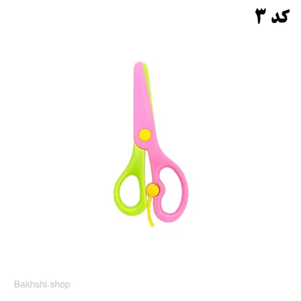 قیچی کاغذ رنگی رنگی — تصویر ۲