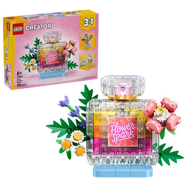لگو سری کریتور 3 در 1 مدل Floral Decor Perfume Bottle کد 31383