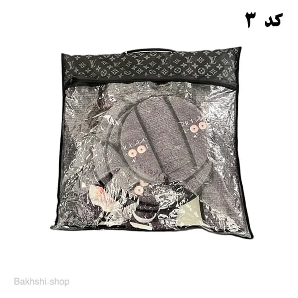 سرویس مخمل ساکی 12 پارچه — تصویر ۳
