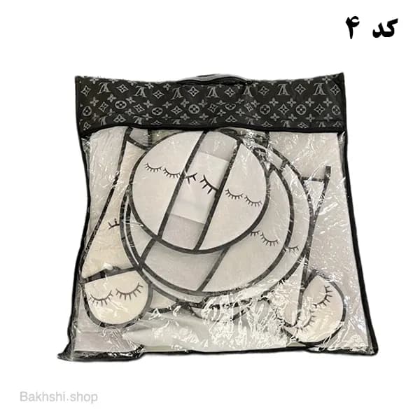 سرویس مخمل ساکی 12 پارچه — تصویر ۴