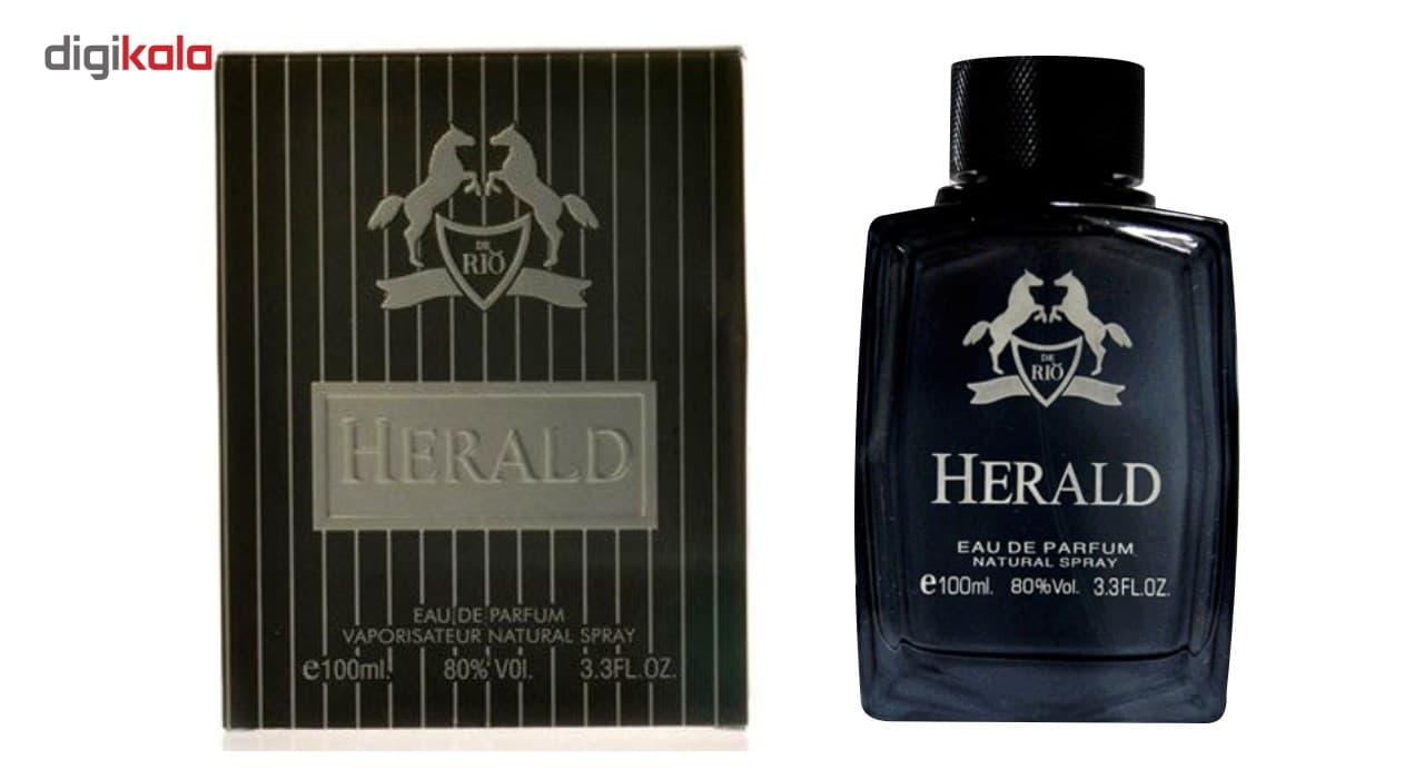 ادو پرفیوم مردانه ریو کالکشن مدل Herald حجم 100ml — تصویر ۲