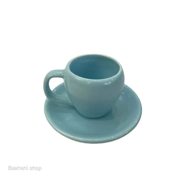 فنجان نعلبکی رنگی تکی — تصویر ۲