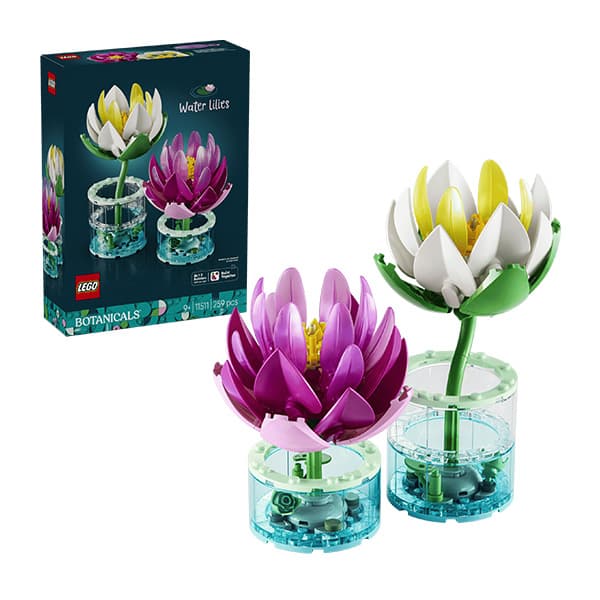 لگو سری بوتانیکالز مدل Water Lilies Flower کد 11511