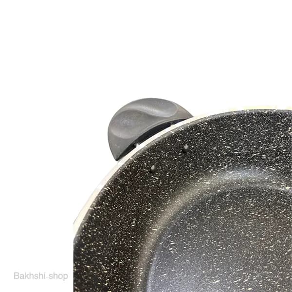 تابه سه عددی دو دسته خط دار طرح چدن اوج — تصویر ۳