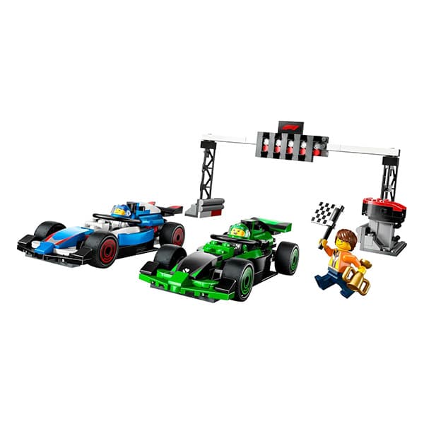 لگو سری سیتی مدل F1® Grid with VCARB & Sauber Race Cars کد 60474 — تصویر ۳