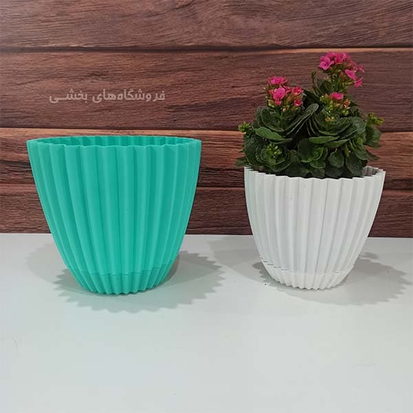 گلدان پلاستیکی الماس کد 604 — تصویر ۸
