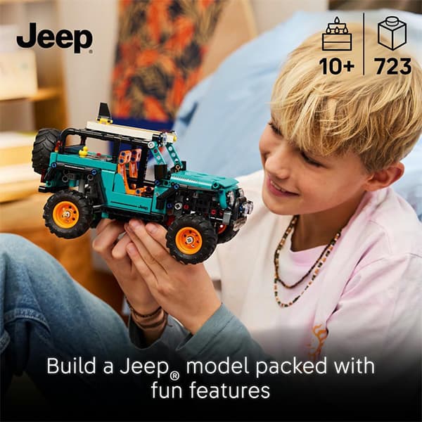 لگو سری تکنیک مدل Jeep Wrangler Rubicon SUV Car کد 42227 — تصویر ۸