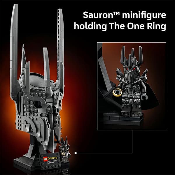 لگو سری آیکونز مدل The Lord of the Rings Balrog Book Nook کد 11373 — تصویر ۳
