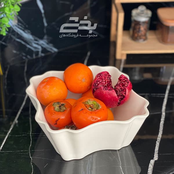 کاسه کندو چینی سفید — تصویر ۵