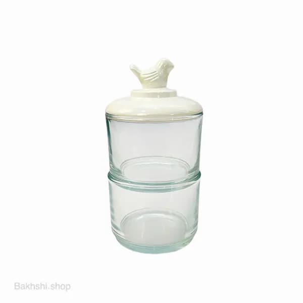 شکلات خوری 2 طبقه پرنده ساده مایاهوم — تصویر ۵