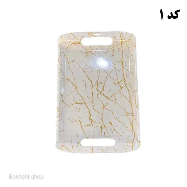 سینی مستطیل رایکا سایز 4 ملامین — تصویر ۲