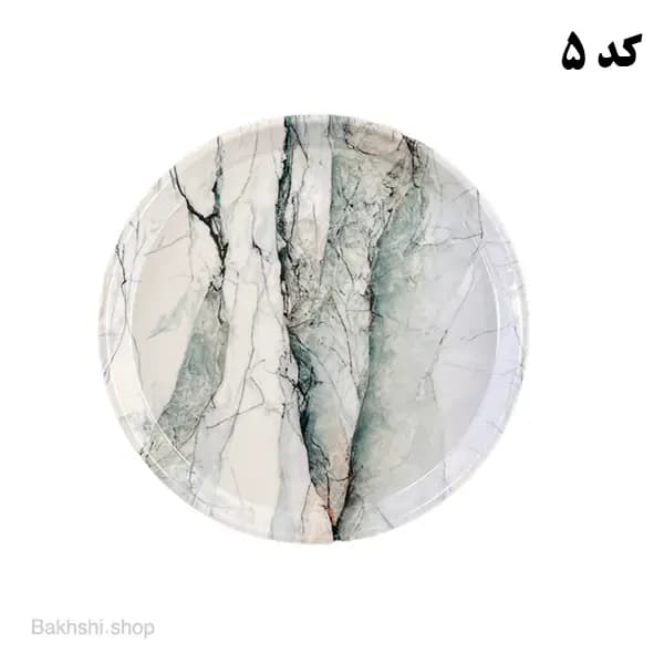 سینی مجمع گرد ستاره کوچک ملامین — تصویر ۵