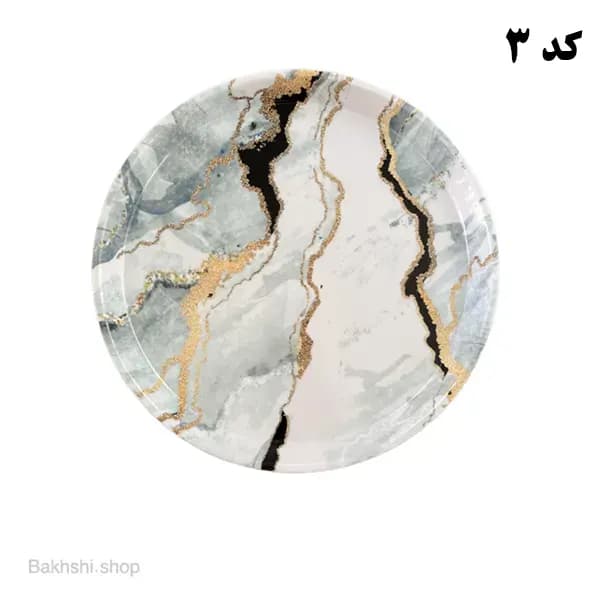 سینی مجمع گرد ستاره کوچک ملامین — تصویر ۳