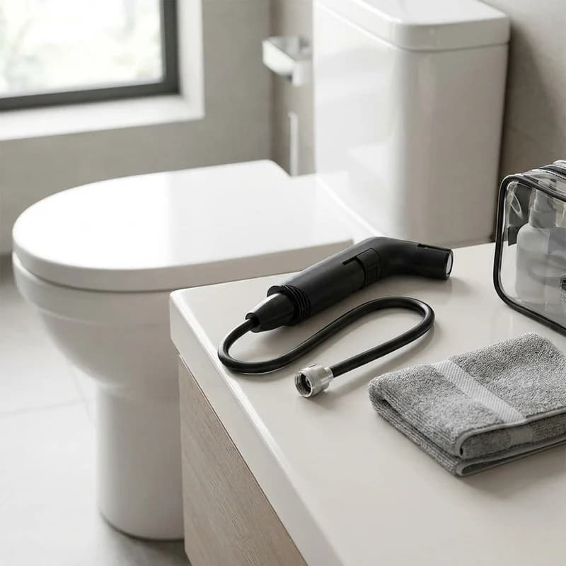 خودشور توالت فرنگی گرین لاین مدل COMPACT BIDET — تصویر ۲