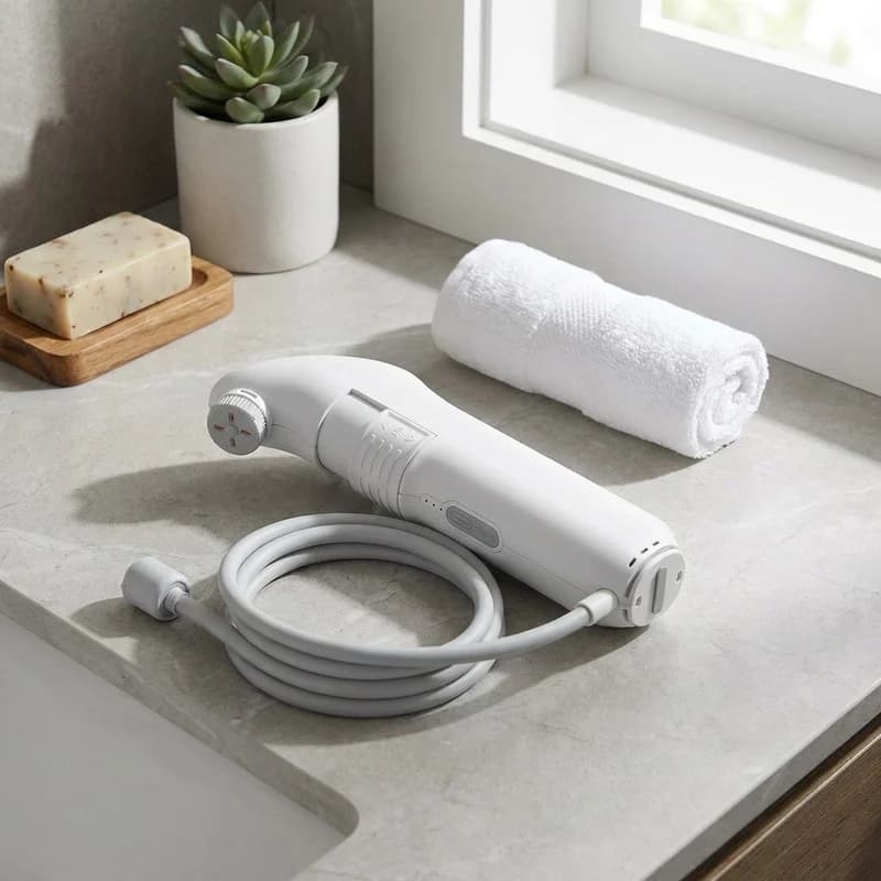 خودشور توالت فرنگی گرین لاین مدل Travel Bidet Pro with Tank — تصویر ۲