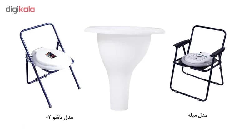 قیف توالت فرنگی کد 01 — تصویر ۲