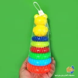 اسباب بازی حلقه هوش کوچک 5 حلقه خرسی — تصویر ۲