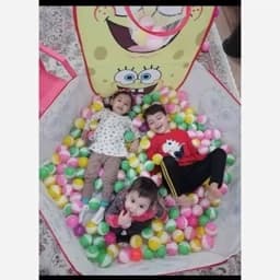 استخر توپ مدل النا طرح یونیکورن صورتی – تمام بنری -یکصد و چهل در یکصد وبیست سانتی متر – فاقد توپ وسرسره — تصویر ۶