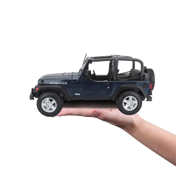 ماشین فلزی 1:18 مایستو مدل Jeep Wrangler Rubicon سرمه‌ای — تصویر ۲