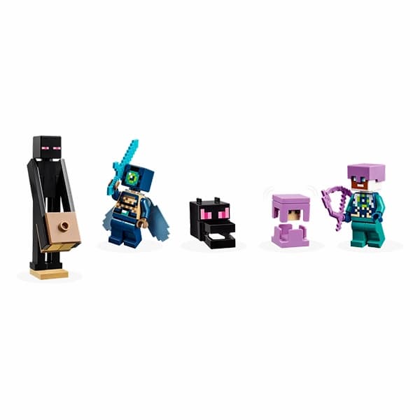 لگو Minecraft مدل The Ender Dragon and End Ship 21264 — تصویر ۵