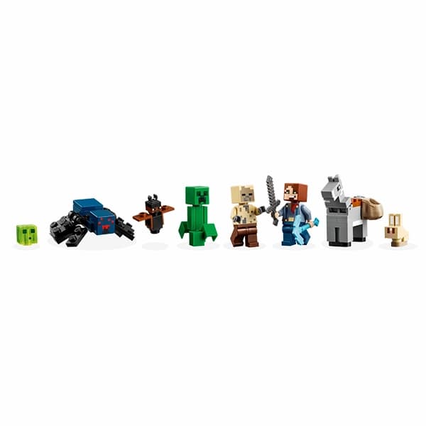 لگو Minecraft مدل The Badlands Mineshaft 21263 — تصویر ۵