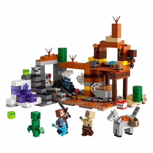 لگو Minecraft مدل The Badlands Mineshaft 21263 — تصویر ۲