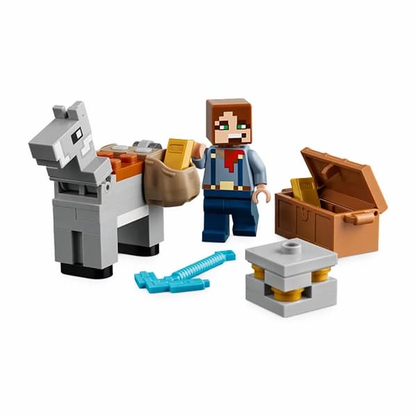 لگو Minecraft مدل The Badlands Mineshaft 21263 — تصویر ۳
