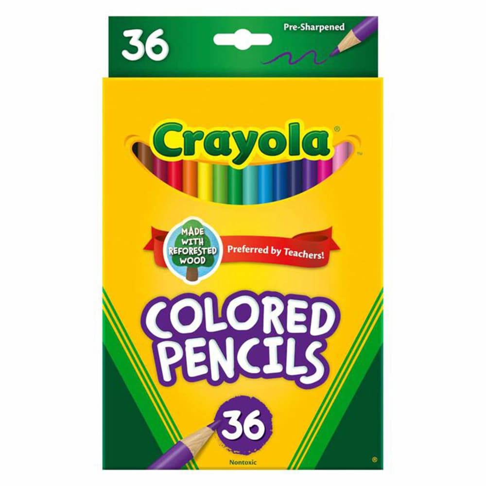 مدادرنگی 36 رنگ کرایولا Crayola