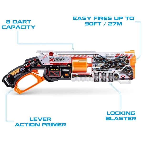 تفنگ ایکس شات X-Shot مدل Skins Lock Blaster — تصویر ۵
